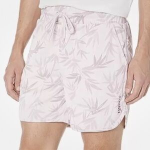 Spalding Mens sz Large Lilac Ash Bamboo Polyester Mesh Shorts New